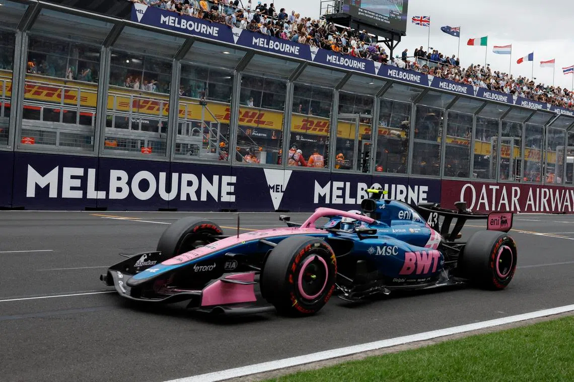Formula One F1 - Australian Grand Prix - Albert Park Grand Prix Circuit, Melbourne, Australia - March 7, 2026 Alpine's Franco Colapinto during qualifying REUTERS/Hollie Adams