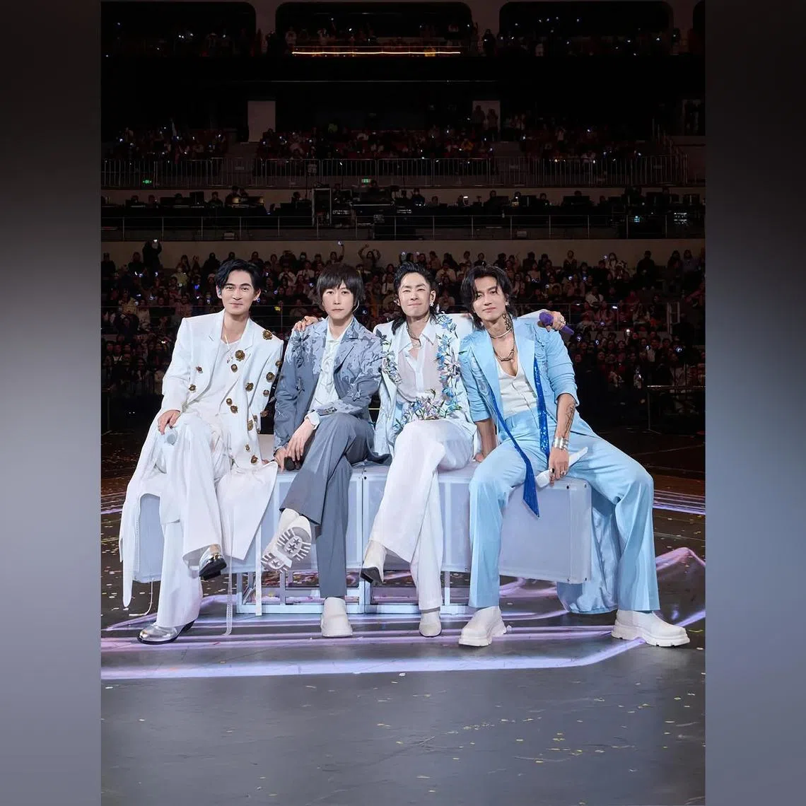 (From left) Vic Chou, Ashin, Van Ness Wu and Jerry Yan will be coming to Singapore as part of the F*Forever 1st World Tour.