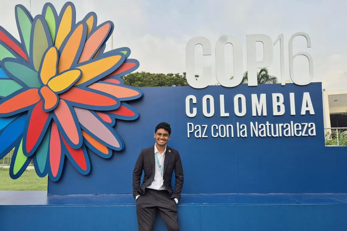 Mr Muhammad Nasry Abdul Nasir attended COP16 in Cali, Colombia.