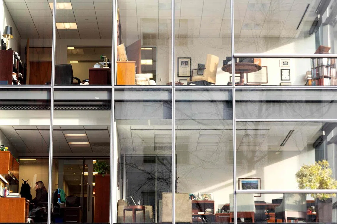 The office property market is struggling with weaker demand, given the rise in remote work and job cuts, and higher interest rates.