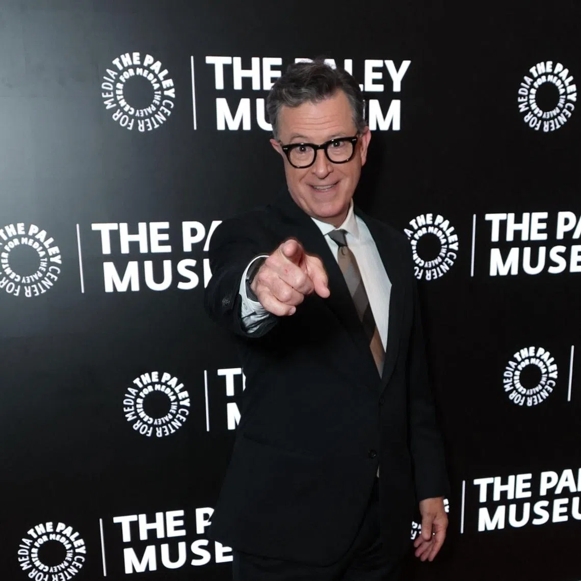 The Late Show With Stephen Colbert on CBS will end in May 2026 after the upcoming broadcast season.