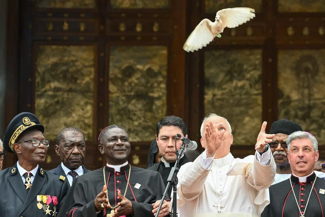 The Week in Pictures: The Pope in Africa; Russian strike in Kiev