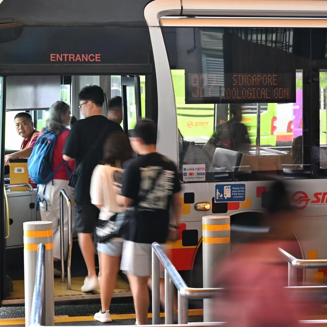 Amendments to the Bus Services Industry Act, passed on Oct 14, will give the Land Transport Authority stronger powers to act against disruptive passengers.
