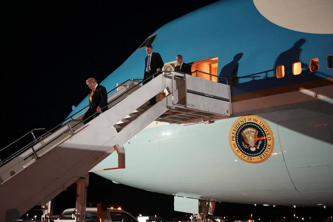 Trump's Secret Flight from Turkey Carried Selective Staff