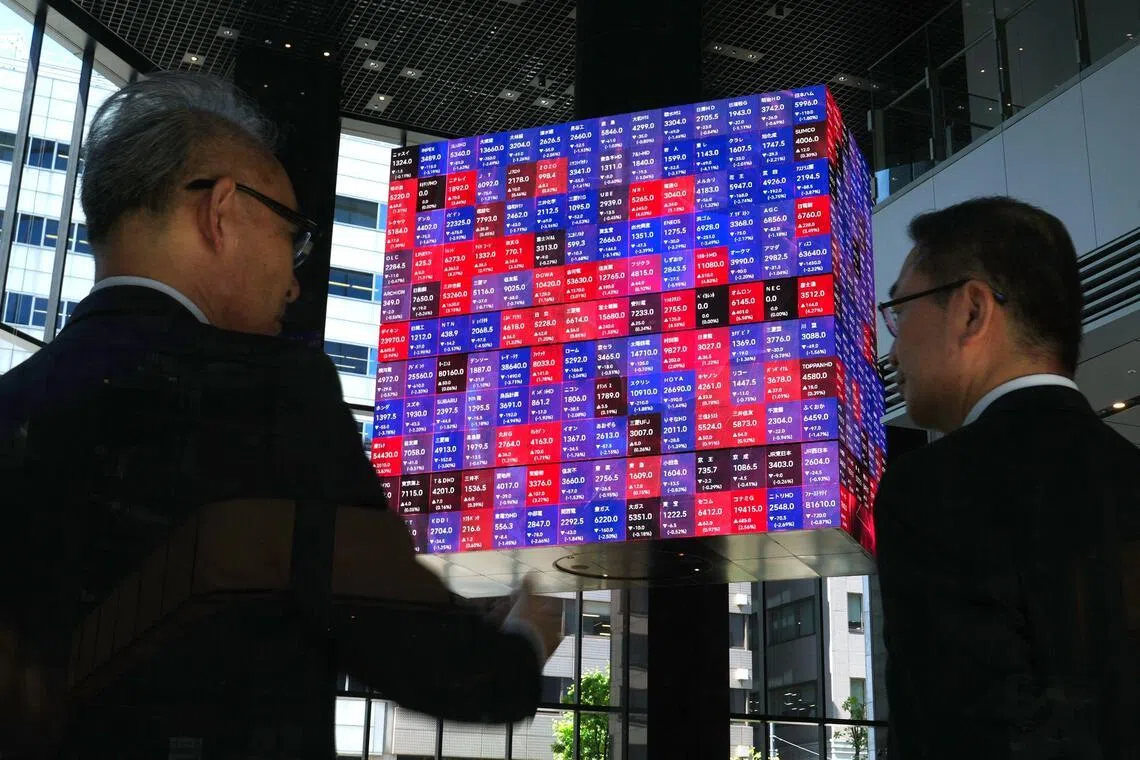 Both the Nikkei and Topix had notched all-time highs on May 29 on optimism over a near-term peace deal in the Middle East.