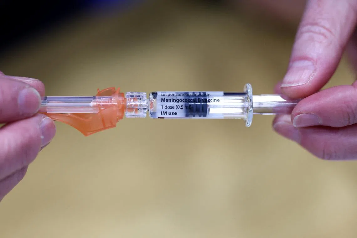 The UK Health Security Agency said three cases had been identified among young people linked to a college, with one confirmed as meningitis B.
