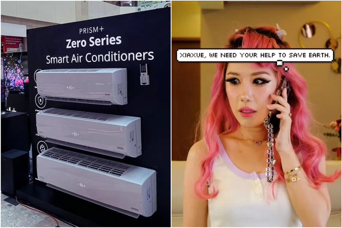 The ad was in the form of a video that featured influencer Wendy Cheng, better known as Xiaxue, on a mission to “save the earth”.