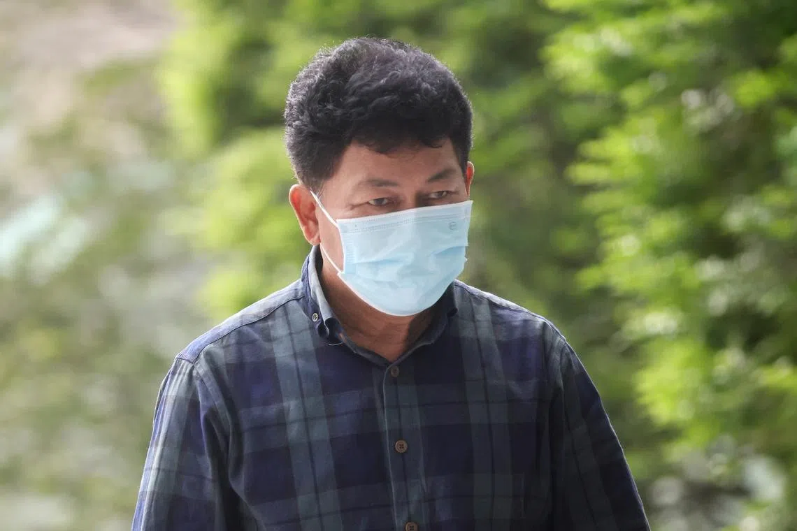 The woman said that she filed the first report in 2015 after Mohd Razif Radi (pictured) allegedly touched her leg.