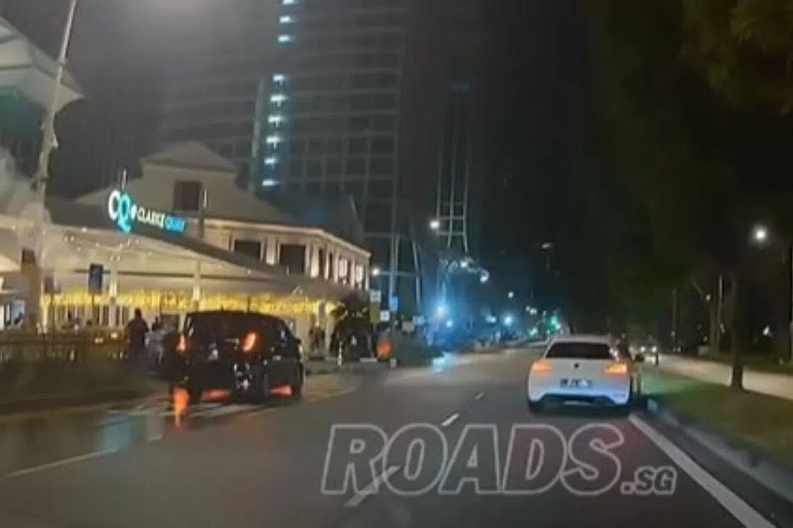 The police said they were alerted to the accident at 2am on May 1.