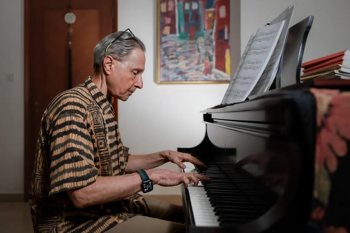 Tedd Joselson at his home on May 30, 2024.