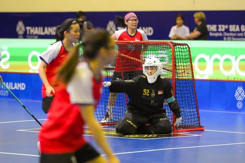 SEA Games 2025: 3-time champions S’pore lose to Thailand in women’s floorball final