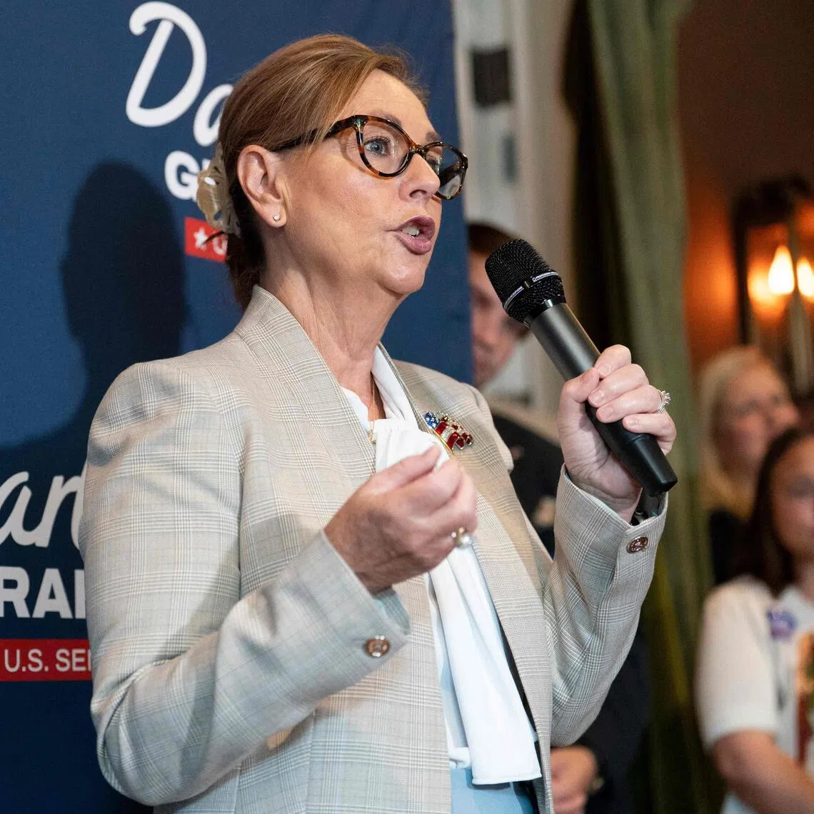 Darline Graham (above) will face Democratic nominee Annie Andrews, a paediatrician, in the general election and is expected to prevail easily in the deeply conservative state.