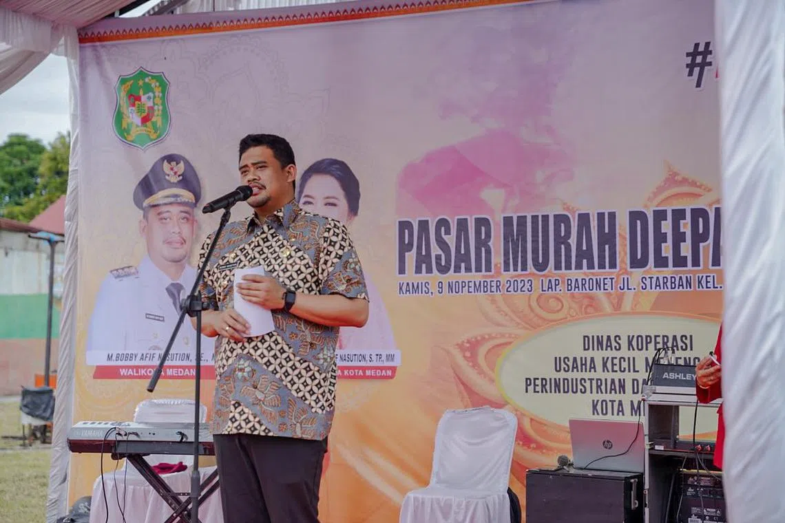 PDI-P said Mr Bobby had violated the party’s code of ethics and discipline by supporting candidates endorsed by another political party. 