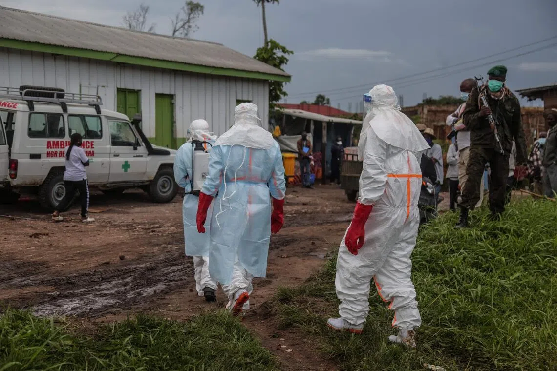 There have also been seven confirmed cases of Ebola in Uganda, three of which were imported from the DRC, and one death.
