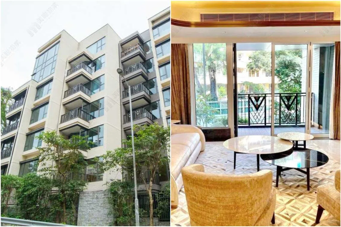 The four-bedroom apartment was reportedly bought for at least HK$70 million (S$12 million) in 2019, according to local media.