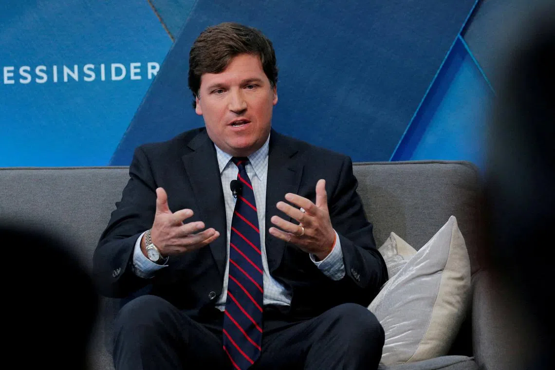 Tucker Carlson was the best-known personality among Fox’s presenting roster.