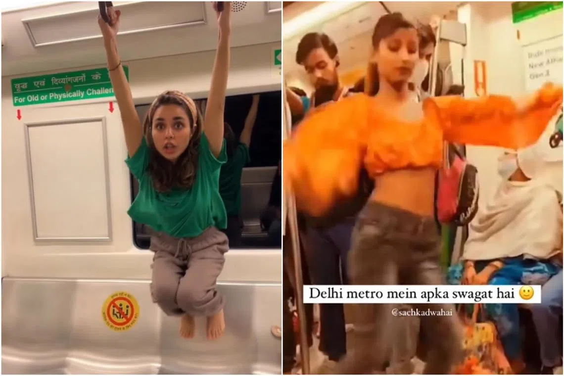 Several recent videos on Instagram have ruffled the feathers of the Delhi Metro Rail Corporation.