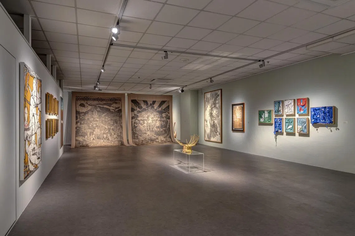 Paradise Is At The Tip Of A Needle is curated by Michelle Ho from the collection of Linda Neo and Albert Lim 