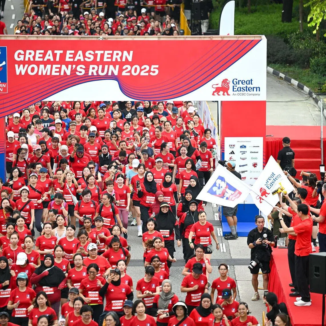 More than 12,000 people had signed up for the 2026 edition of the Great Eastern Women’s Run.