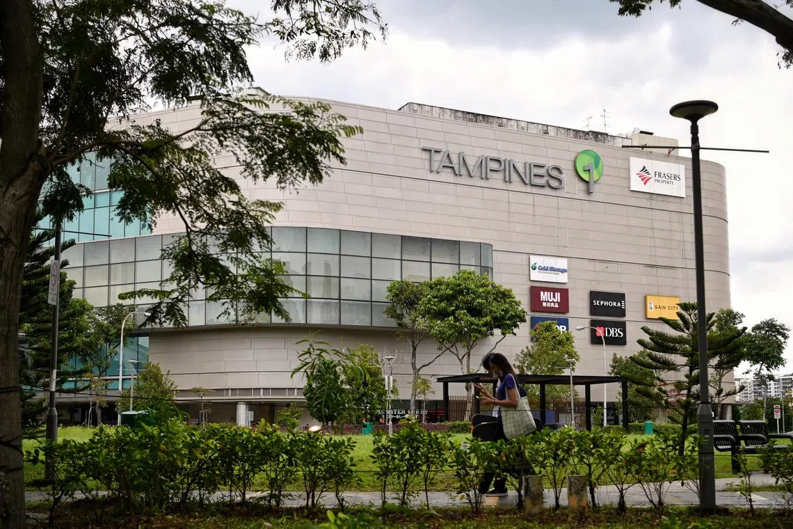 Proceeds from the green loan will go into procuring energy-efficient technology for Frasers Centrepoint Trust's Tampines 1 mall, among other uses. 