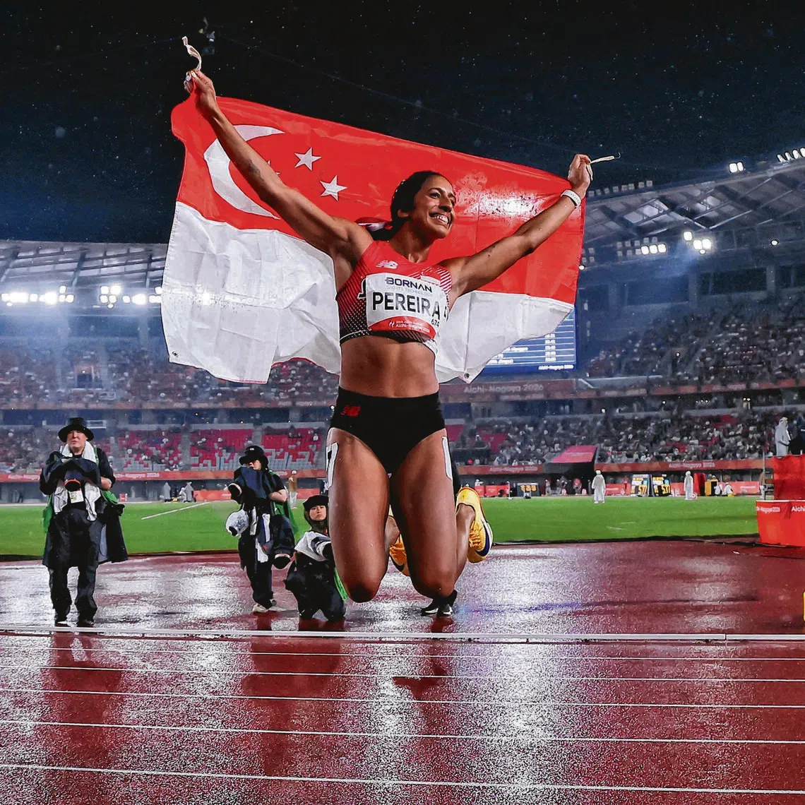 Already we’re waiting for next April when Shanti Pereira begins her new season on the track.