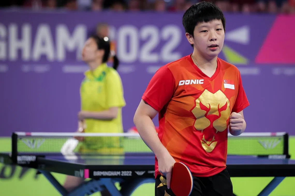 Singapore's Zeng Jian picked up two golds, one silver and one bronze in the 2022 Commonwealth Games in Birmingham.