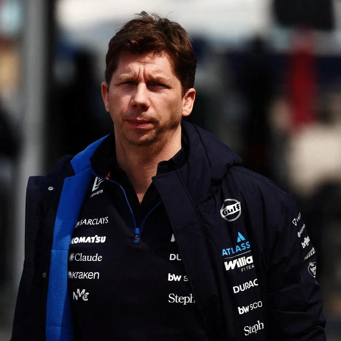 Williams team prinicpal James Vowles before the Chinese Grand Prix at the Shanghai International Circuit on March 15.