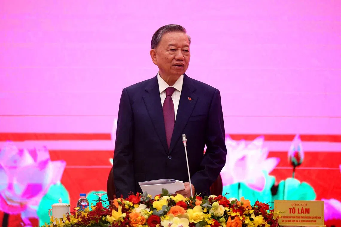 PM Wong said Mr Lam’s appointment “reflects your colleagues’ support for and confidence in your leadership.”