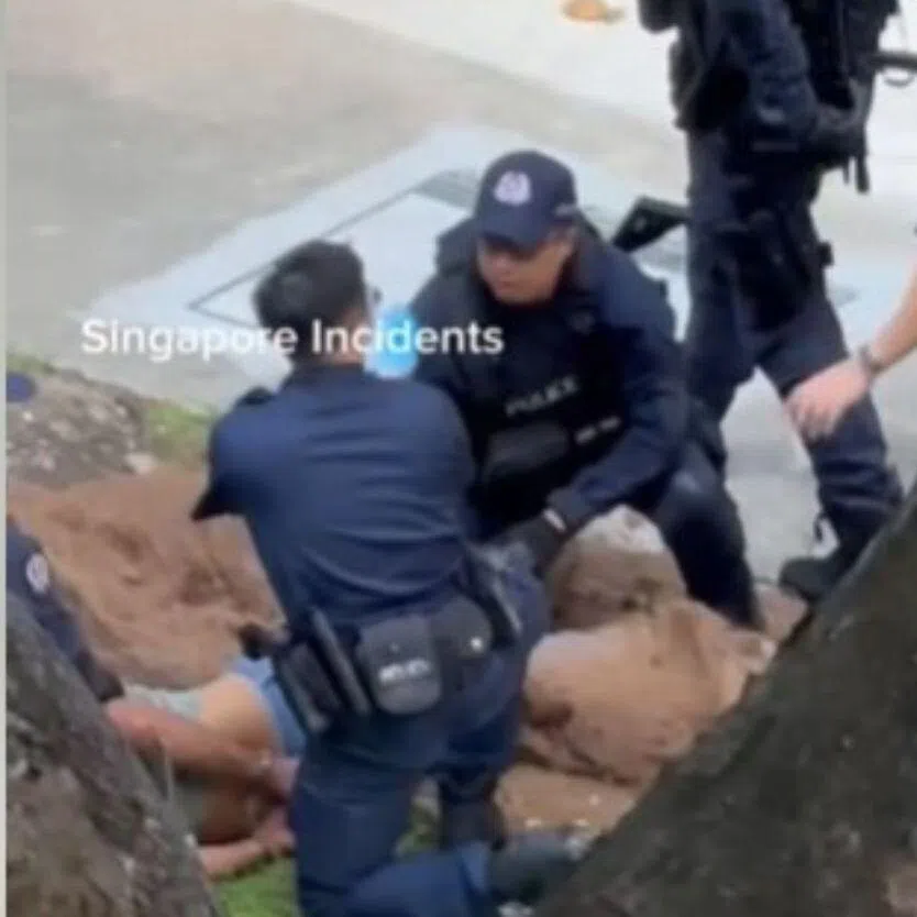 To de-escalate and contain the situation, the officers used a Taser to stop the man, who was then arrested.
