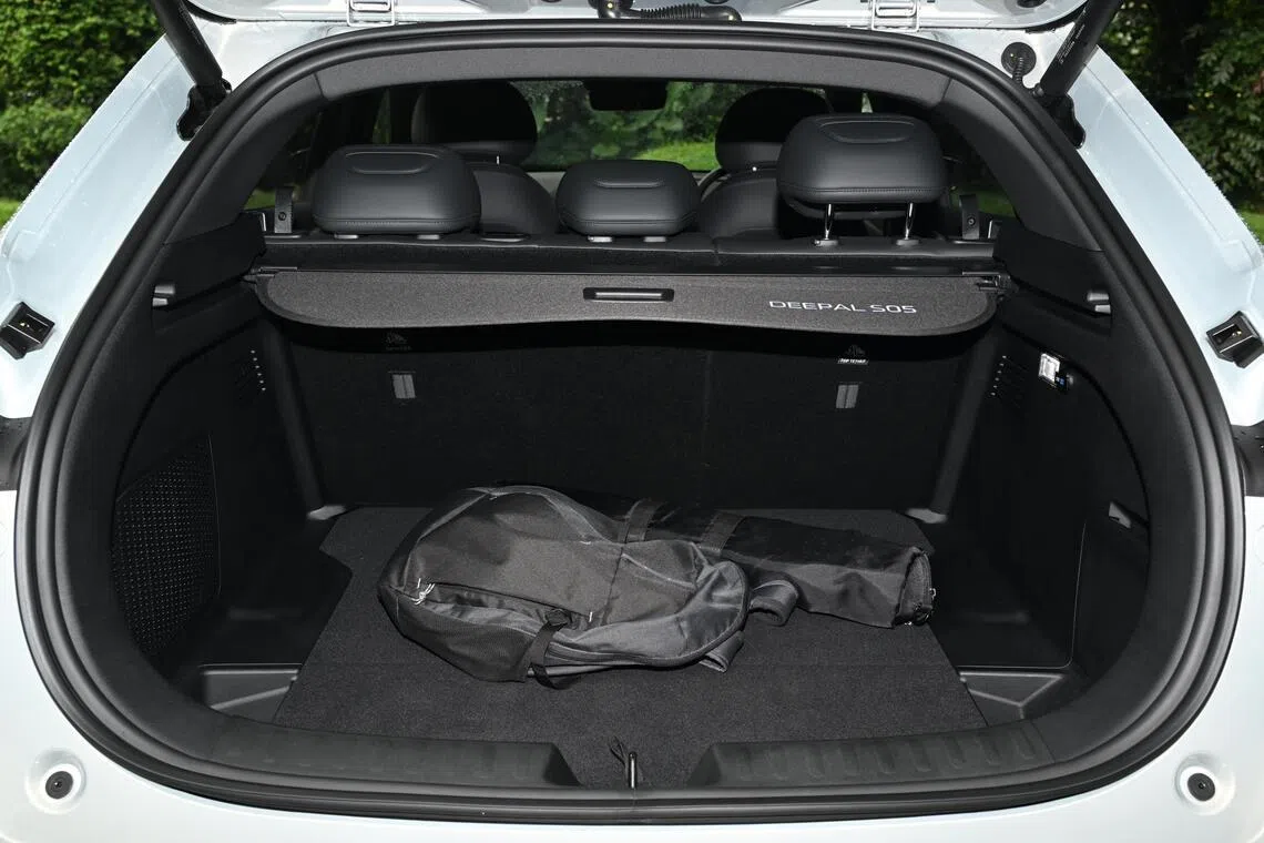 The Deepal S05’s 492-litre boot seems not as big as its stated capacity suggest.