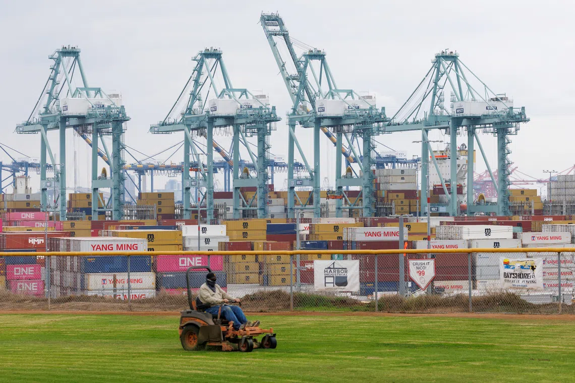 The incident happened at the San Pedro port in Los Angeles on Nov 21.