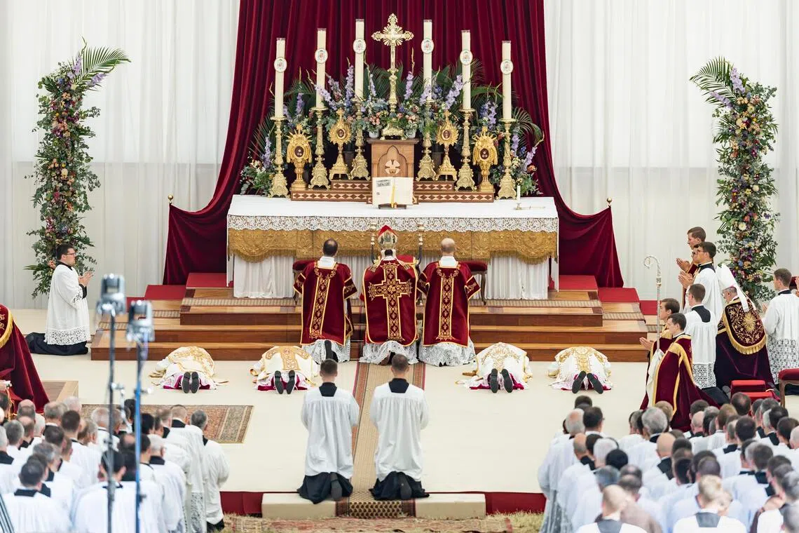 The Vatican on July 2 said the two bishops who led the unauthorised ordination had been excommunicated, along with the four priests who had become new bishops.