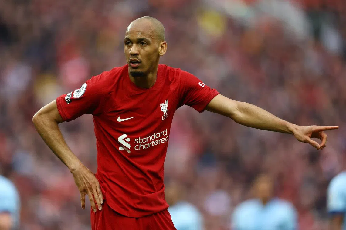 Fabinho will join Ballon d’Or winner Karim Benzema and former Chelsea midfielder N’Golo Kante at the Jeddah-based club.