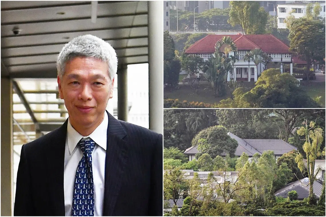Mr Lee Hsien Yang (left) has been sued by ministers K. Shanmugam and Vivian Balakrishnan for allegations made regarding the Ridout Road properties.