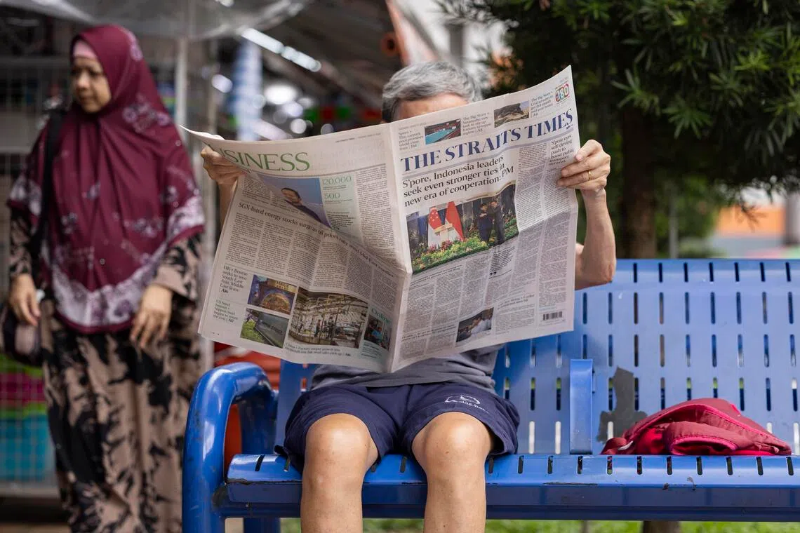 In its latest Digital News Report released in June 2025, the Reuters Institute found that mainstream media outlets remained the most trusted news brands in Singapore, with The Straits Times coming out on top.
