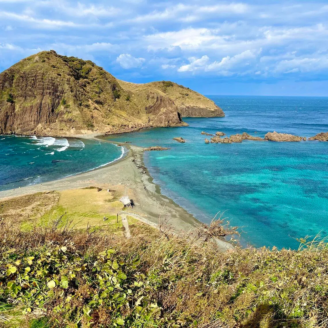 Hike along cliff-side coastal trails on Sado Island in Niigata. 