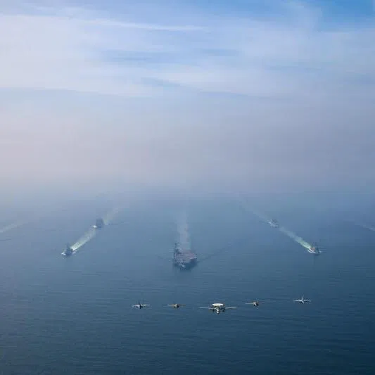 As confrontation looms with Iran, the US is building up its forces in the Middle East, including the USS Abraham Lincoln and its carrier strike group.