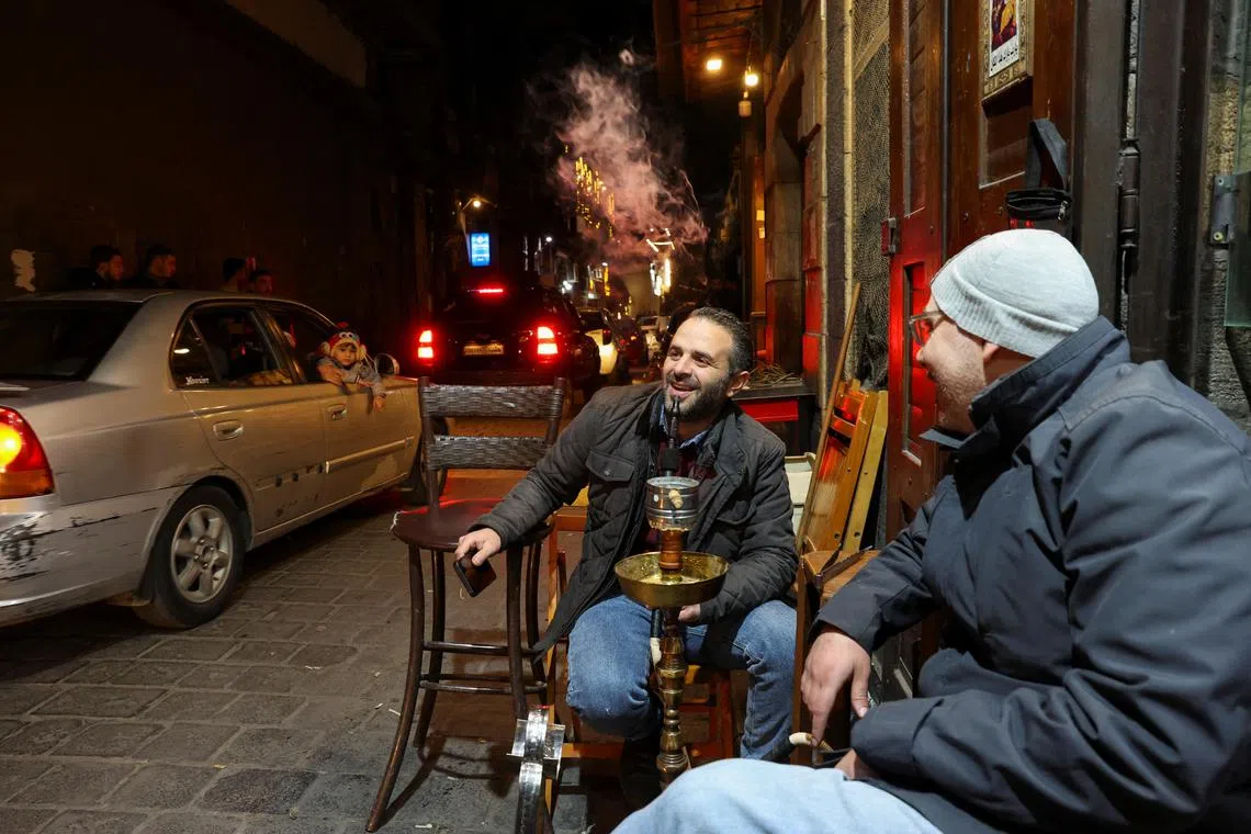 Cafes in Damascus are alive and buzzing with the voices of patrons speaking freely about their country for the first time.