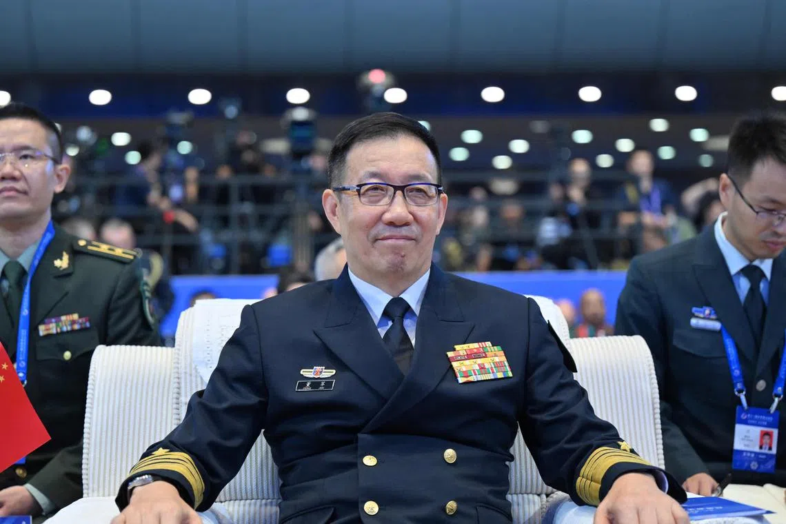 Mr Dong Jun, a former PLA Navy chief, was appointed defence minister in December 2023.