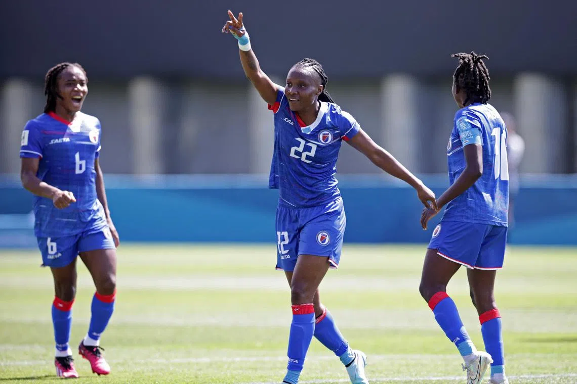 Haiti will face European champions England in their opening match in Brisbane on July 22, 2023. 
