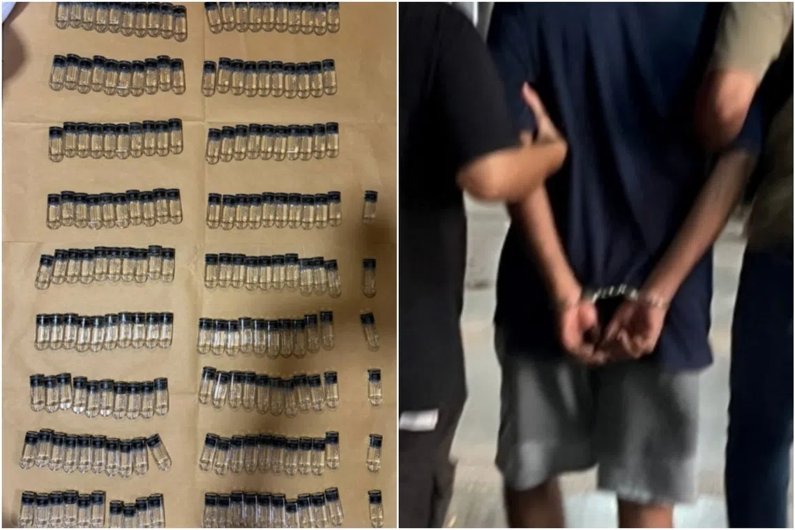 Seventy-seven suspected drug offenders were arrested by CNB during an islandwide anti-drug operation between Sept 21 and 26.