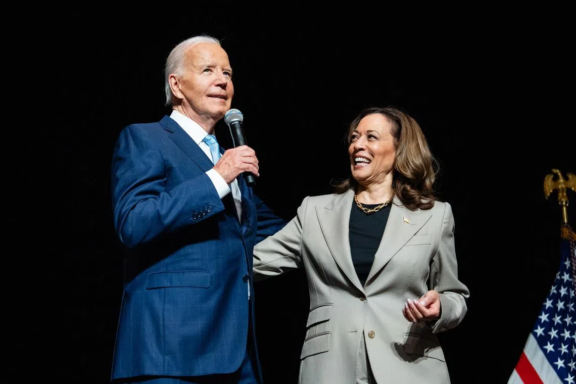 Ms Harris and the people running her campaign plan to use Mr Biden – but carefully, and in a targeted way. 