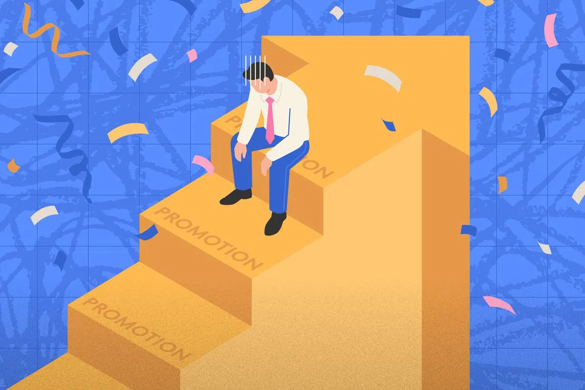 A promotion often comes with expanded responsibilities and managing more complex tasks, says an organisational psychologist.