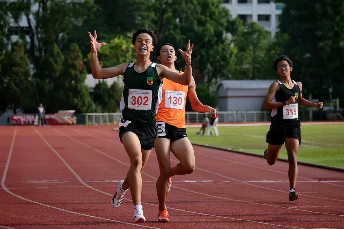 Leonardo Mennella had torn three ligaments in his left ankle in 2024, but managed to win his first gold at the 2026 NSG.