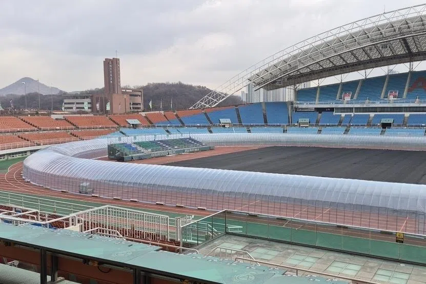 Even in bitter cold, these South Korean runners keep going, thanks to one clear innovation