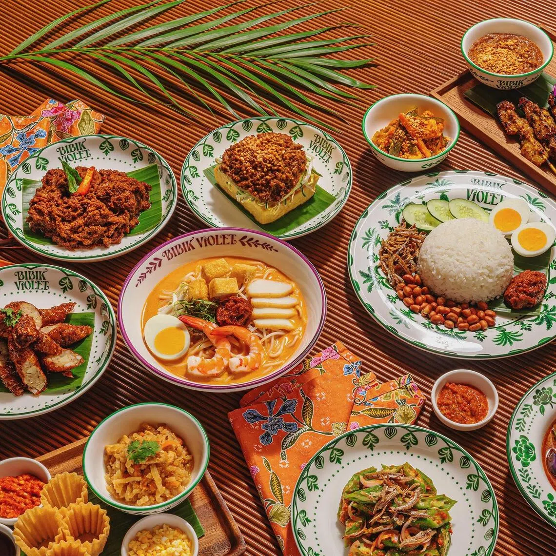 Bibik Violet will serve Peranakan and Singapore favourites such as nasi lemak and laksa.