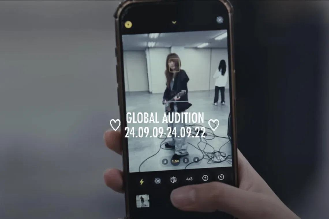 The 2024 Source Music Global Audition, which kicked off Sept 9, is open to any female born after 2006. 