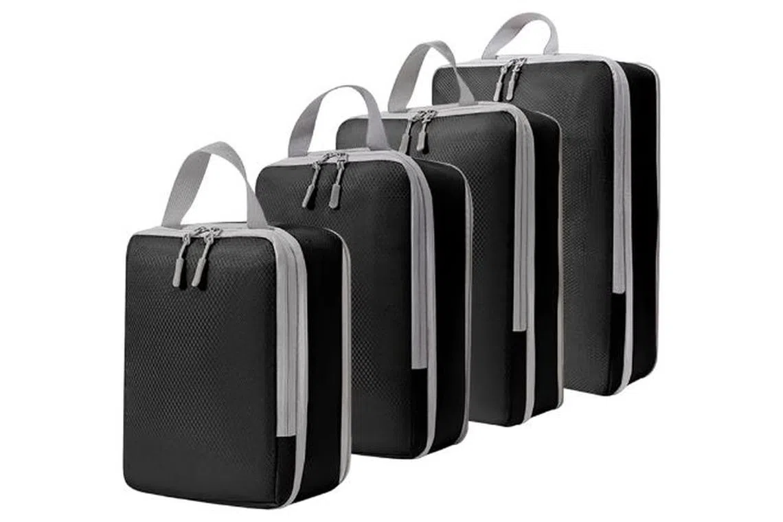 Genhy 4-Piece Compression Packing Cubes