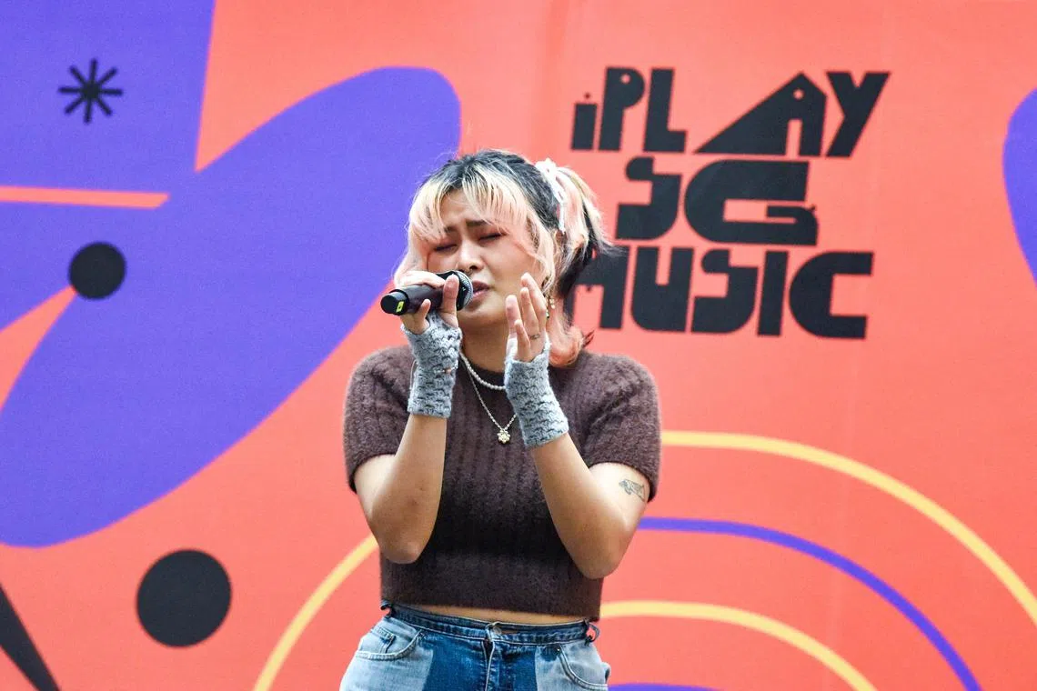 To make ends meet, 26-year-old singer-songwriter Marian Carmel freelances in the music industry and provides English enrichment classes for primary school pupils.