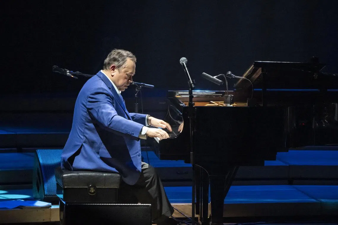 Cultural Medallion recipient Jeremy Monteiro's concert was a recap of his 49 years of professional performance.  